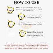 Agiss Hair Bleaching Cream 70g+35g Arms & Legs Mauritius