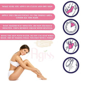 Agiss Pure Touch Hair Removal Cream 250ml All Skin Types Mauritius