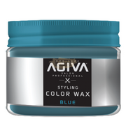 Agiva Blue Hair Styling Color Wax 120ml | Temporary Styling & Shine Hair Color Wax