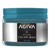 Agiva Blue Hair Styling Color Wax 120ml | Temporary Styling & Shine Hair Color Wax