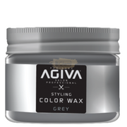 Agiva Grey Hair Color Wax 120ml | Temporary Styling & Shine Hair Color Wax