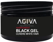 Agiva Black Hair Pigment Gel 250ml – Covers Grey Hair Naturally in Mauritius