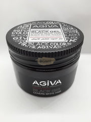 Agiva Black Gel 250ml (Covers White Hair) Hair Styling