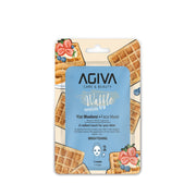 Agiva Mandarin Waffle Face Mask Sheet