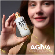 Agiva Milk Protein Miracle Hair Styling Powder 20g | Volumizing & Nourishing Hair Powder