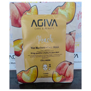 Agiva Mango Peach Face Mask | Collagen Sheet