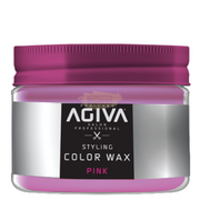 Agiva Pink Hair Styling Color Wax 120ml | Temporary Styling & Shine Hair Color Wax