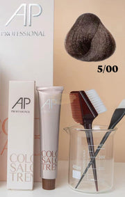 AP Professional Ammonia Free Permanent Hair Color Cream | Natural Light Brown Extra (5-00)| 100ml Hair color