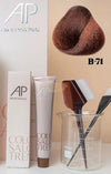 AP Professional Ammonia Free Permanent Hair Color Cream | Ash Brown Balance (B-71)| 100ml Hair color