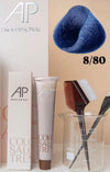 AP Professional Ammonia Free Permanent Hair Color Cream | Bluebell (8-80)| 100ml Hair color