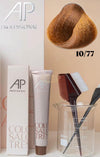 AP Professional Ammonia Free Permanent Hair Color Cream |Dark Blonde Intense Brown (10-77)| 100ml Hair color