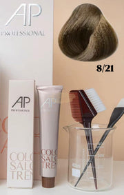 AP Professional Ammonia Free Permanent Hair Color Cream | Green Tea (8-21)| 100ml Hair color