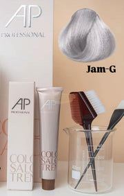 AP Professional Ammonia Free Permanent Hair Color Cream | Jam-G | 100ml Hair color