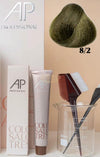 AP Professional Ammonia Free Permanent Hair Color Cream | Light Blonde Matte (8-2)| 100ml Hair color