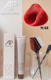 AP Professional Ammonia Free Permanent Hair Color Cream | Light Burgundy Red (9-45)| 100ml Hair color