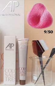 AP Professional Ammonia Free Permanent Hair Color Cream | Pink Cherry Blossom(9-50)| 100ml Hair color