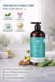 AP Professional Moroccan Argan Oil | Sulfate free Conditioner | 500ml Hair care