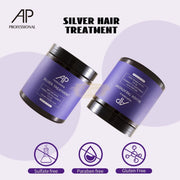 AP Professional Silver Hair Treatment (Anti-Yellow) | 500ml Hair Shampoo