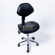 Armless Task Chair on Wheels | Black | F-11