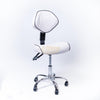 Armless Task Chair on Wheels | White | F-11