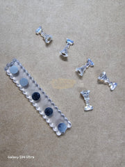 Aurora Nail Practice Display Stand with Magnetic Base | 01 Clear Nail Art Tool