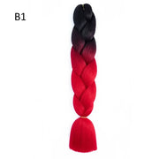 Synthetic Ombre Braids Hair Extensions