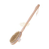 Back & Body Exfoliating Brush with Long Wood Handle Skin Care Brush