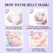 Hydro Jelly Mask 100 g | Bamboo Charcoal: Deep Clean & Whitening Face Mask
