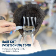 Barber Blending Comb for Fading & Seamless Transitions | Black Professional Hair Comb