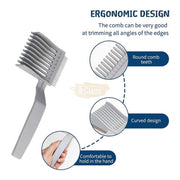 Professional Hairdressing Comb | Silver Professional Hair Comb