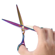 Barber Scissors | Hair Cutting Shears | 6’’ | Holographics Barber Scissors