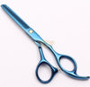 Barber Scissors | Hair Thinning Shears | 6’’ | Blue Barber Scissors
