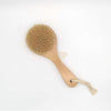Bath Brush with Wooden Handle | Round Skin Care Brush