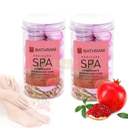 Bathrani Pedicure Spa Effervescent Soak 250g - Pomegranate