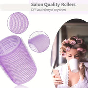 Self-Grip Hair Roller Curlers (6 pieces/pack)