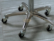 Beauty Salon Hydraulic Swivel Stool with Backrest M-511-512 Black