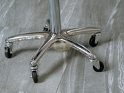 Beauty Salon Hydraulic Swivel Stool with Backrest M-511-512 Brown