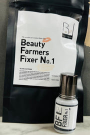 BF Fixer No. 1 Korean Eyelash Glue 10 ml | 1-2 Sec | 8-9 Weeks | Black Lash Extension Glue