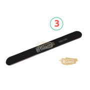 BGlam Black Straight Nail File 100/180 3 pieces Nail File