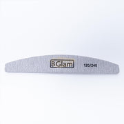 BGlam Half-Moon Zebra Nail File 120/240 Zebra Nail File