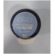 Bglam Metallic Gel Nail Polish 8ml | Silvery Gel Polish