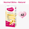 BIOWET 41pcs Natural Wax Strip Hair Remover