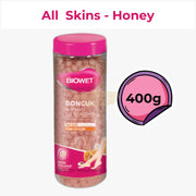 BIOWET Azulene Hard Wax Beans Bottle 400g Hair Remover