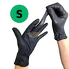 Black Disposable Nitrile Gloves Size S (Sold by pairs or by box) Personal Protective Equipment (PPE)