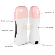 Black/White Roll-On Wax Heater | Cartridge Wax Warmer Wax Heater