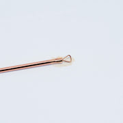 Blackhead Remover/Pimple Comedone Extractor | Angle Tip/Triangle - Rose Gold Skin Care Tools
