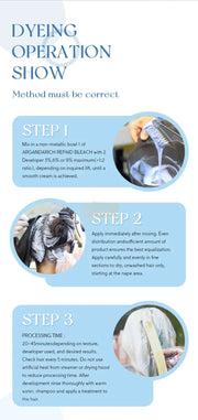 BLEACHME Non-Aggressive Blue Hair Bleach Powder 500g | Up to 9 Levels Lift Hair Bleaching Powder