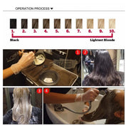 BLEACHME White Hair Bleach Powder 500g | Up to 9 Levels Lift Hair Bleaching Powder