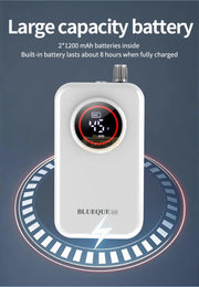 Blueque BQ-119 rechargeable nail drill machine with LCD screen and 45,000 RPM speed