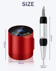 Blueque BQ-213 LCD Nail Drill Machine 35 000 RPM Nail Drill Machine